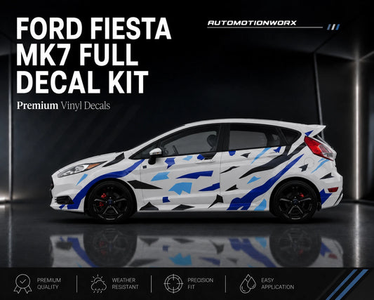 AutoMotionWorx | Ford Fiesta MK7 Tiger Stripe Kit | Left & Right Side