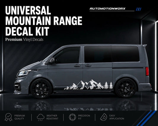 AutoMotionWorx | Universal Motorhome Mountain Range Decals