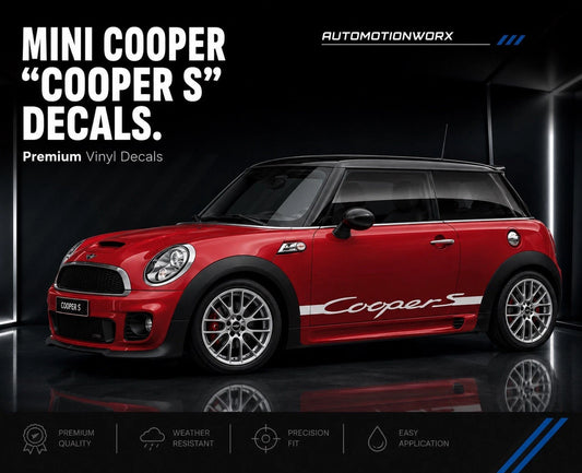 AutoMotionWorx | Mini "Cooper S" Side Stripes