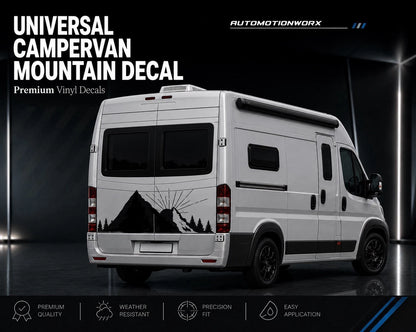 AutoMotionWorx | Campervan/Motorhome Mountain Decal