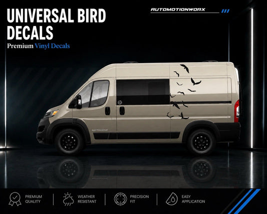 AutoMotionWorx | Universal Bird Decals For All Motorhome's & Campervan's