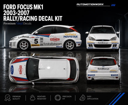 AutoMotionWorx | Ford Focus MK1 2003-2007 Rally Kit V2
