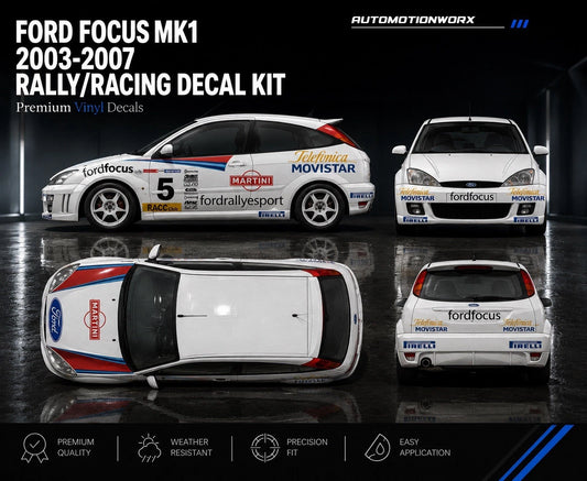 AutoMotionWorx | Ford Focus MK1 2003-2007 Rally Kit V2