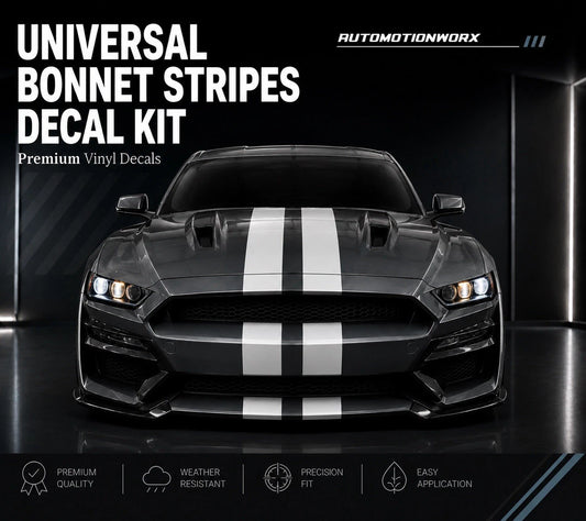 AutoMotionWorx | Universal Racing Bonnet Stripes