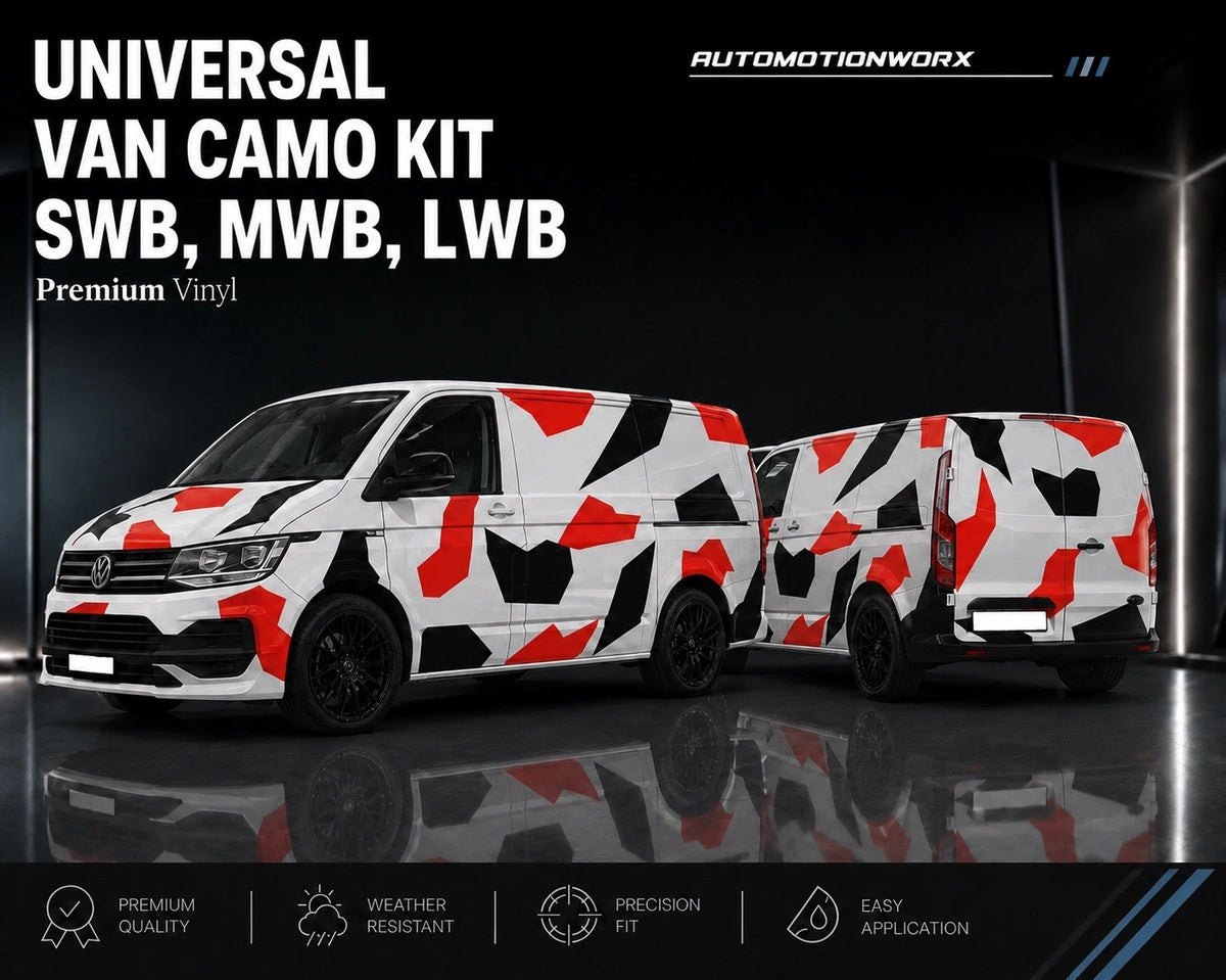 AutoMotionWorx | Universal Camo Kit For SWB,MWB,LWB Vans