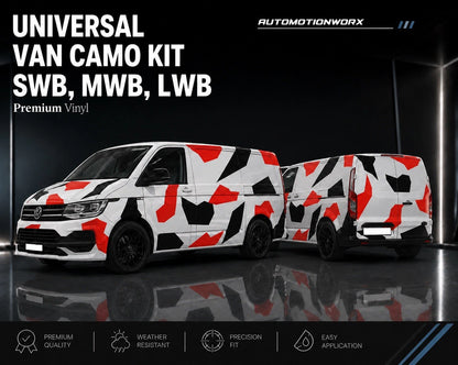 AutoMotionWorx | Universal Camo Kit For SWB,MWB,LWB Vans