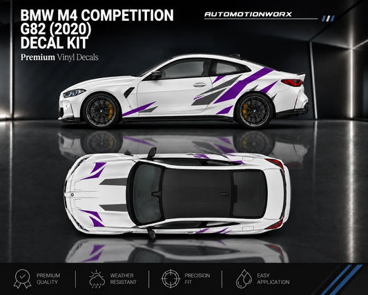 AutoMotionWorx | BMW M4 Competition G82 2020-2024 Decal Kit