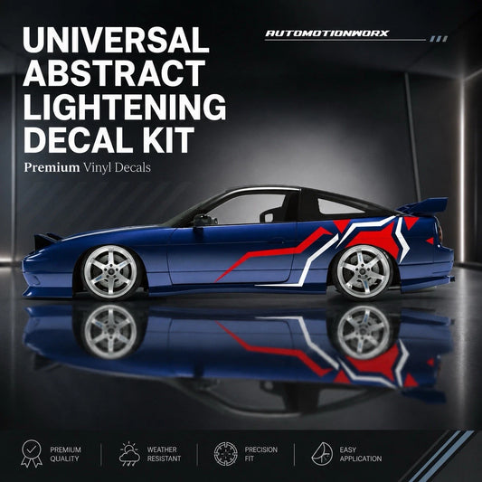 AutoMotionWorx | Universal Lightening Abstract Racing Decals