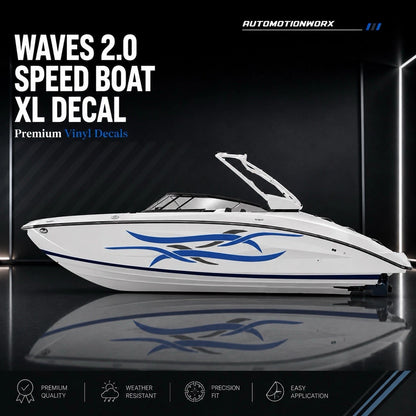 AutoMotionWorx | Waves 2.0 Speed Boat / Boat Side Decal