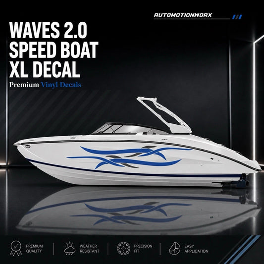 AutoMotionWorx | Waves 2.0 Speed Boat / Boat Side Decal