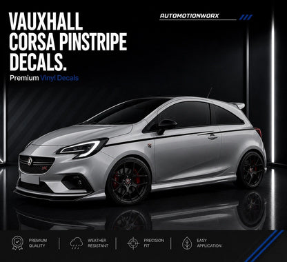 AutoMotionWorx | Vauxhall Corsa VXR Pinstripe Decals