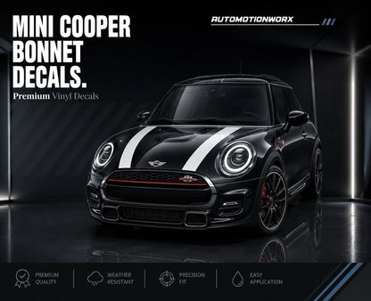 AutoMotionWorx | Mini Cooper Bonnet Stripes ''MB0''