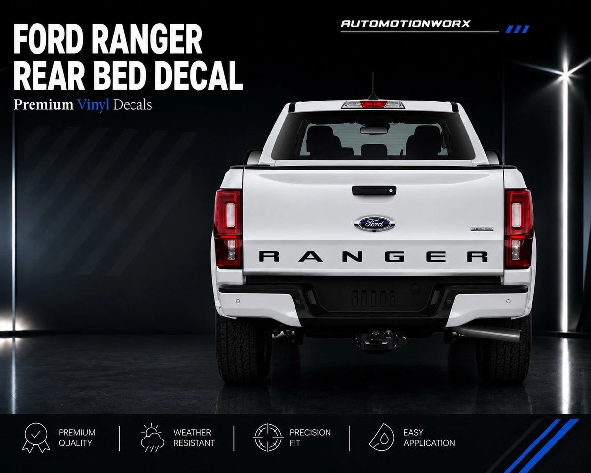 AutoMotionWorx | Ford Ranger Rear Bed Decal