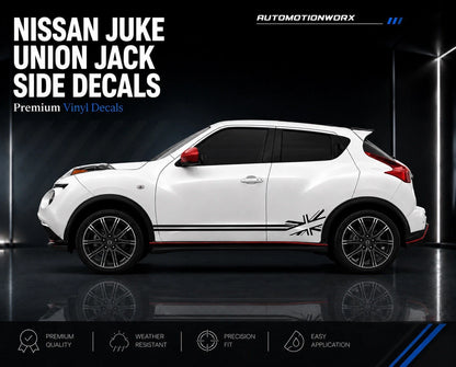 AutoMotionWorx | Nissan Juke Union Jack Dual Side Stripes