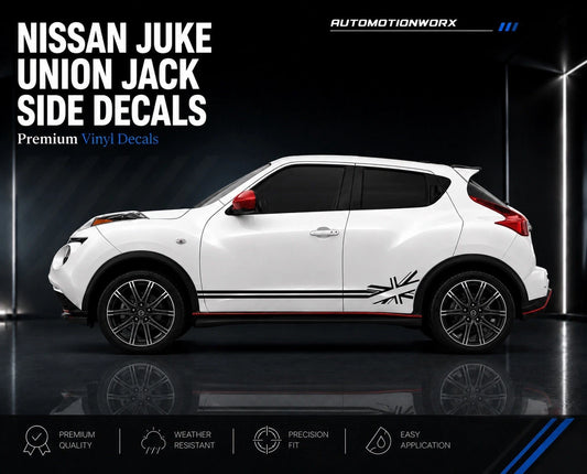 AutoMotionWorx | Nissan Juke Union Jack Dual Side Stripes
