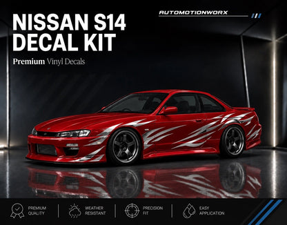AutoMotionWorx | Nissan S14 Decal Kit