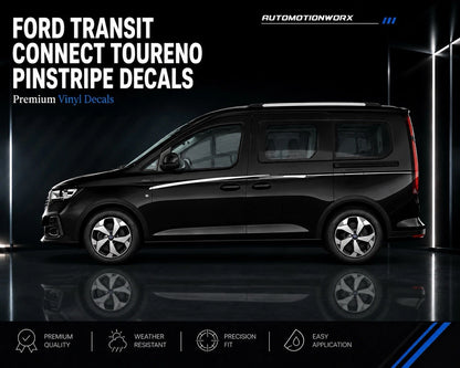 AutoMotionWorx | Ford Transit Connect Toureno 2021 Pinstripe Decals