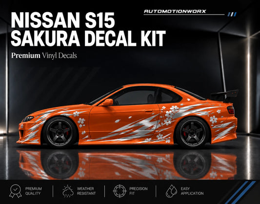 AutoMotionWorx | Nissan S15 Sakura Decal Kit