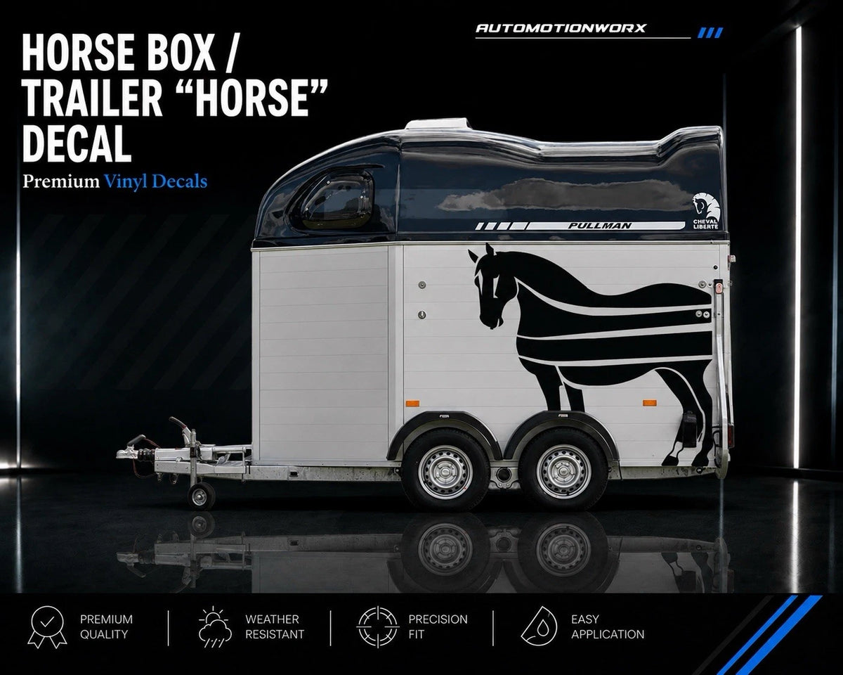 AutoMotionWorx | Horse Box / Trailer “Horse” Decal