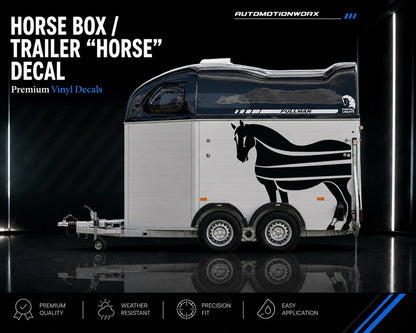 AutoMotionWorx | Horse Box / Trailer “Horse” Decal