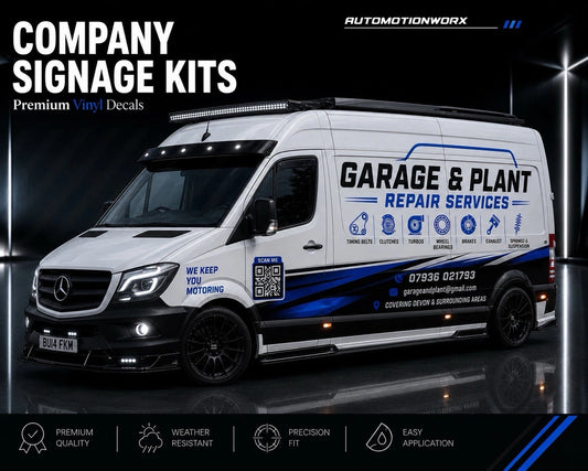 AutoMotionWorx | Company Signage Kits