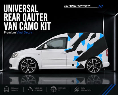 AutoMotionWorx | Universal Rear Side Camo Kit For SWB Vans