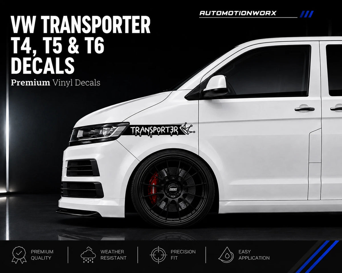 AutoMotionWorx | Volkswagen Transporter Wing Decals