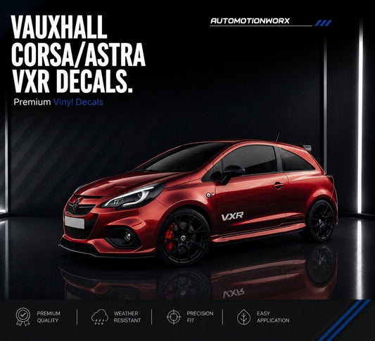 AutoMotionWorx | Vauxhall Corsa ''VXR'' Side Door Decals