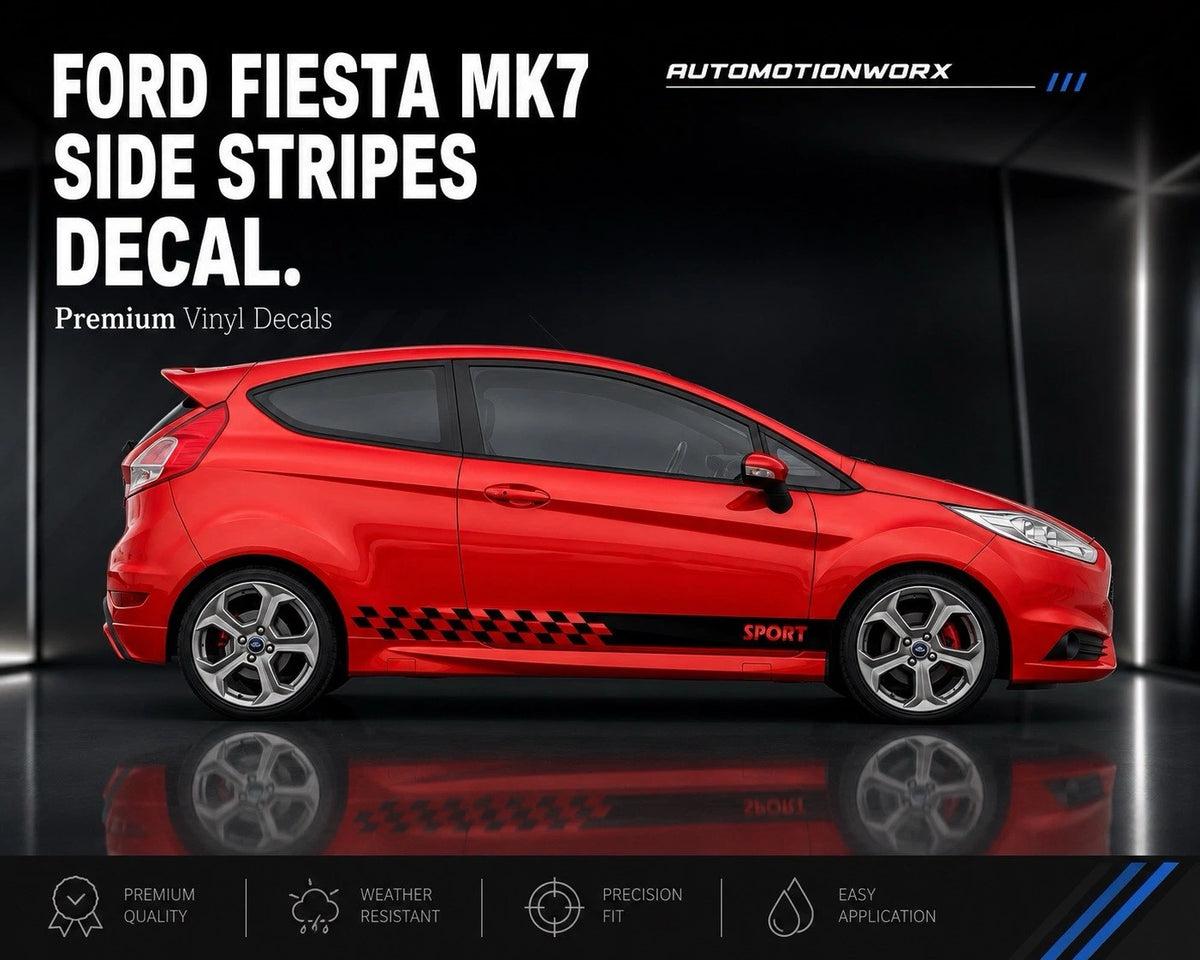 AutoMotionWorx | Ford Fiesta Sport Racing Decals