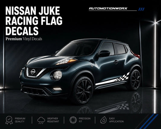 AutoMotionWorx | Nissan Juke Checkered Side Stripes