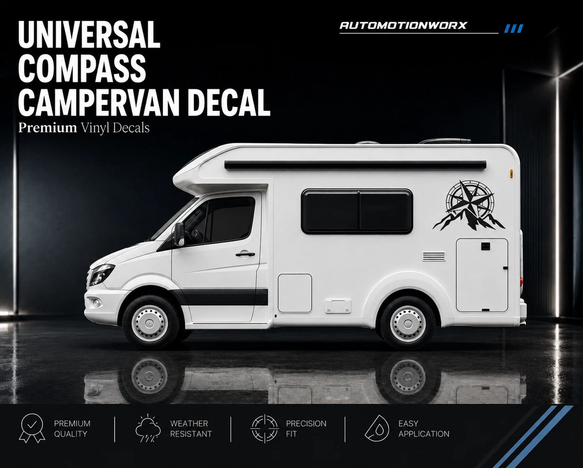 AutoMotionWorx | Universal Campervan/Motorhome Compass Decals