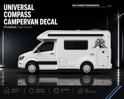 AutoMotionWorx | Universal Campervan/Motorhome Compass Decals