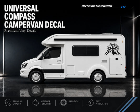 AutoMotionWorx | Universal Campervan/Motorhome Compass Decals