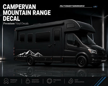 AutoMotionWorx | Campervan/Motorhome Mountain Decal