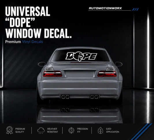 AutoMotionWorx | Dope Window Decal