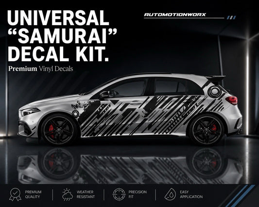 AutoMotionWorx | Universal Decal Kit, JDM Drift Decal Kit