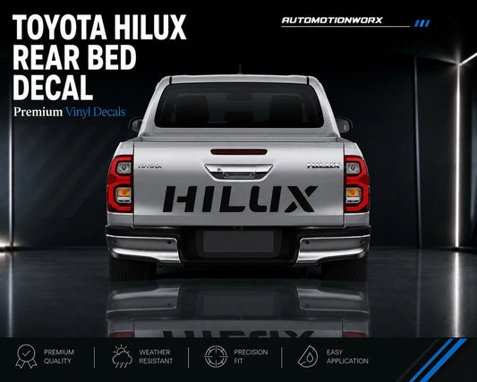 AutoMotionWorx | Toyota Hilux Rear Bed Decal