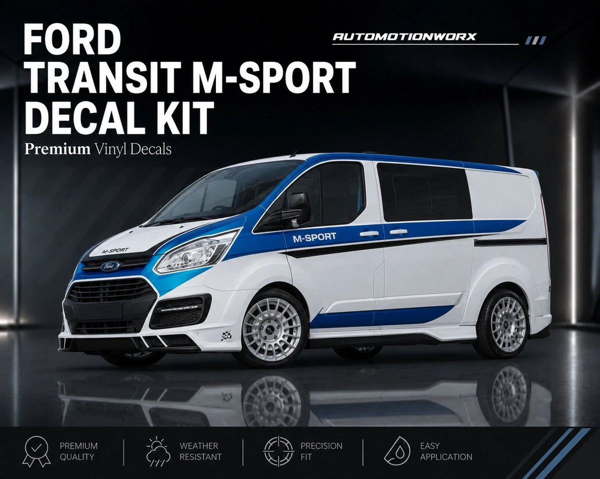 AutoMotionWorx | Ford Transit Full Decal Kit
