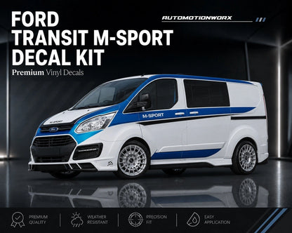 AutoMotionWorx | Ford Transit Full Decal Kit