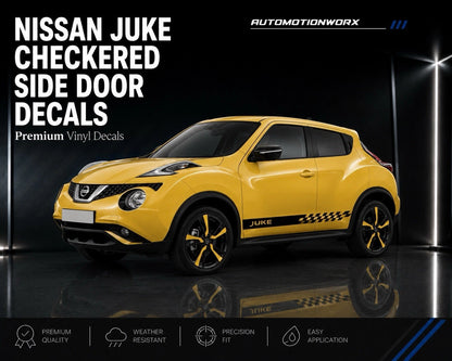 AutoMotionWorx | Nissan Juke Checkered Side Stripes