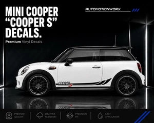 AutoMotionWorx | Mini Cooper S Side Stripes