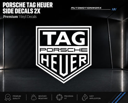 AutoMotionWorx | Porsche Tag Heuer Style Decals