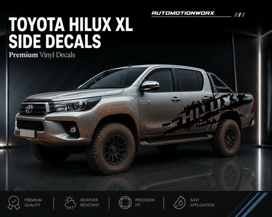 AutoMotionWorx | Toyota Hilux XL Side Decals
